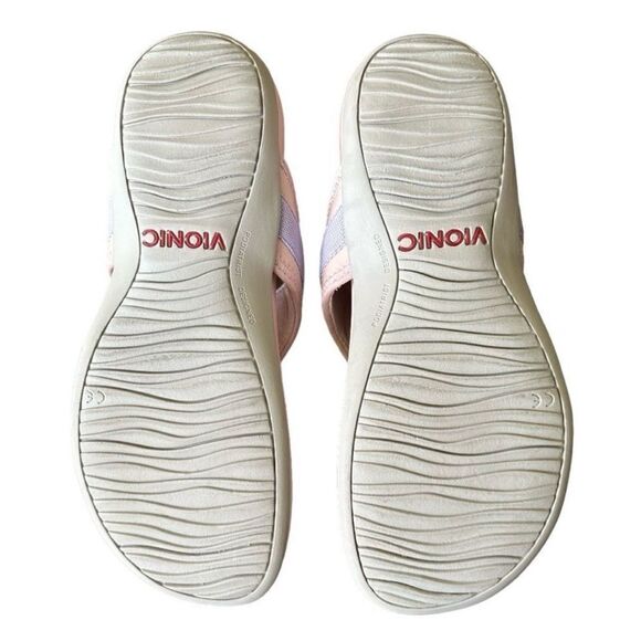 Vionic Women's Pink and Purple Tiffany Sandals - Picture 8 of 9